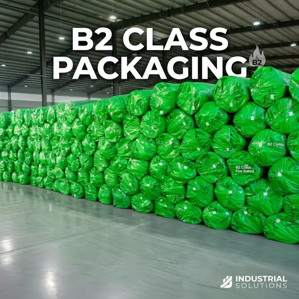 Class B2 Flame-Retardant Packaging for Rubber Foam