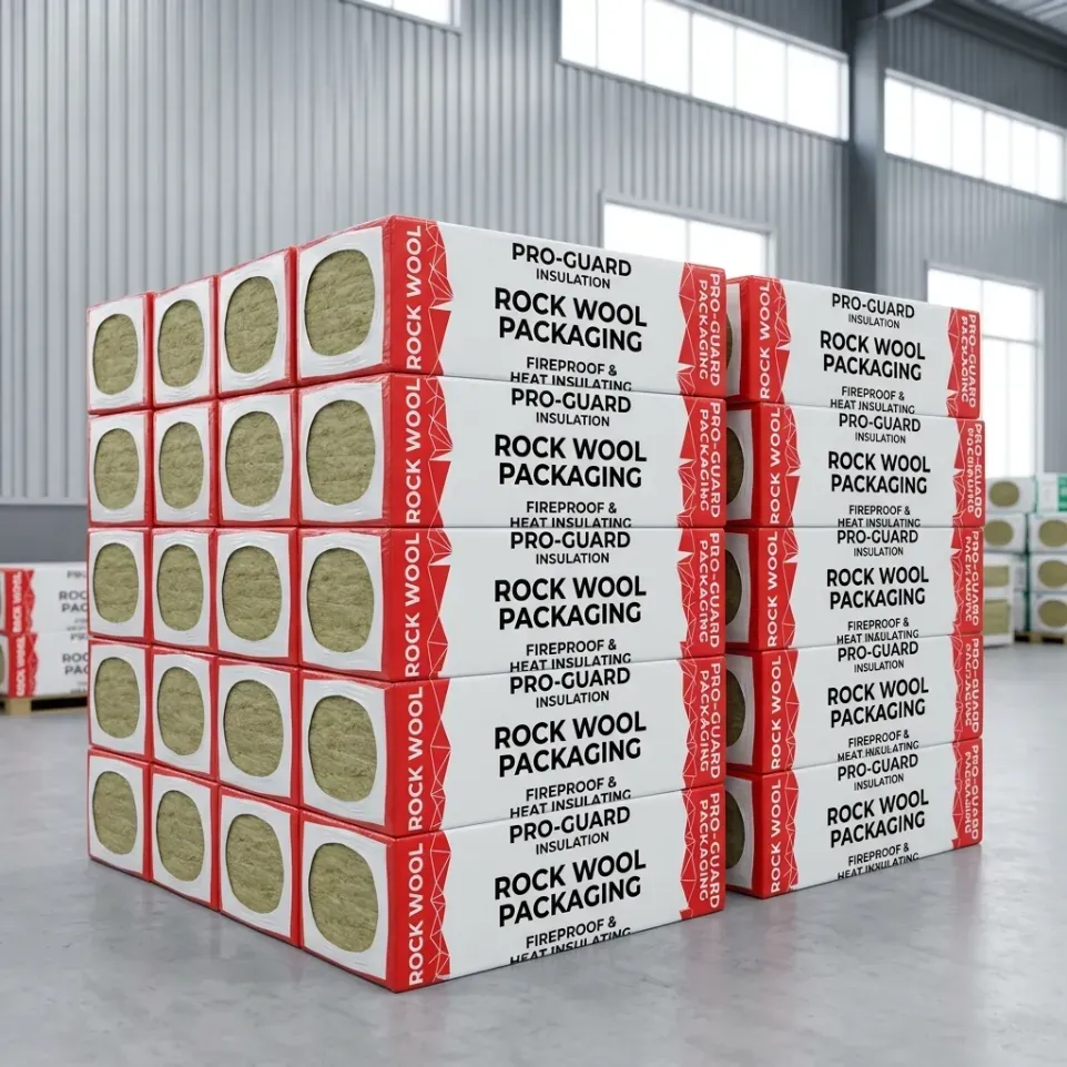Color-Printed Packaging for Rockwool Boards